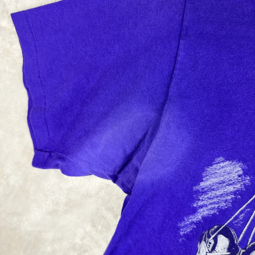 VINTAGE 90s Los Angeles Lakers Graphic T-Shirt Mens XL Single Stitch Made In USA